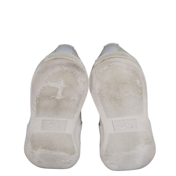 Katy Perry Shoes Womens 6 Sneaker Slip On Casual Cherry Sequin Kerry Flats White - Picture 11 of 13